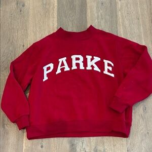 PARKE Red Women's Sweatshirt